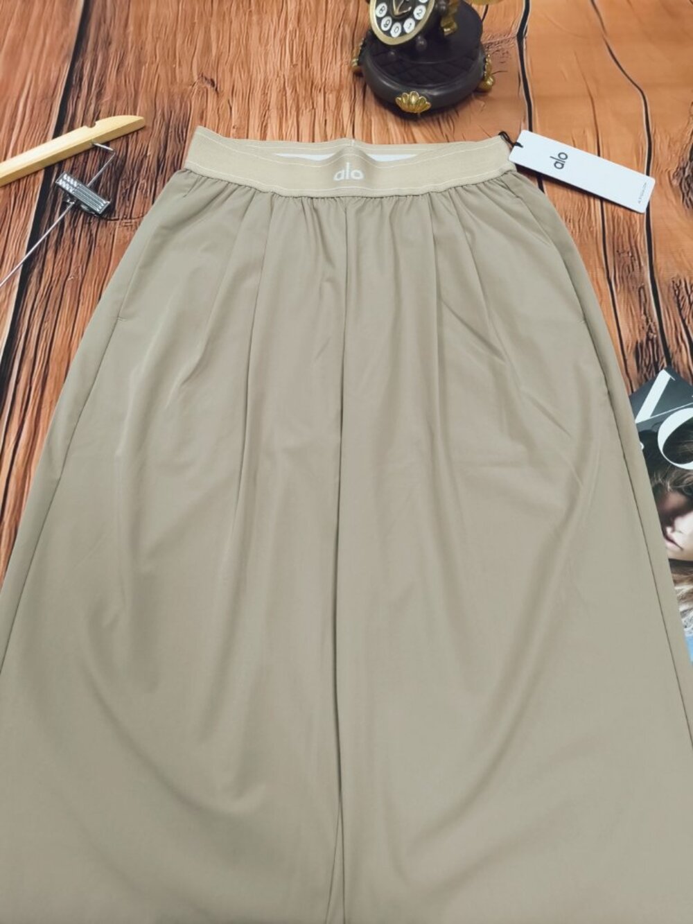 Alo Yoga Gravel Casual Pants🌷Athleisure Office Travel Daily☕Regular - Picture 6 of 8